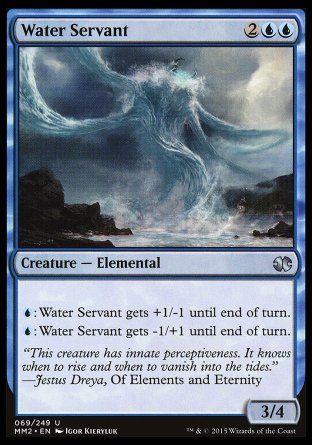 Water Servant (Modern Masters 2015) Trading Card