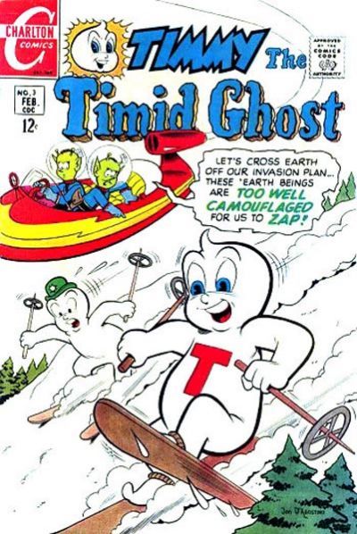 Timmy the Timid Ghost #3 Comic
