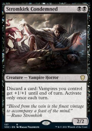 Stromkirk Condemned (Innistrad Crimson Vow Commander Decks) Trading Card