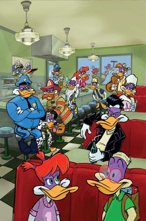 Darkwing Duck #6 (Cvr L Inc 1:25 Tad Stones Virgin Variant)