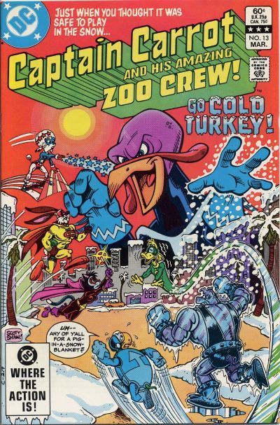 Captain Carrot and His Amazing Zoo Crew #13 Comic