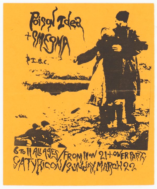 Poison Idea & Smegma Satyricon 1987
