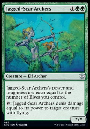 Jagged-Scar Archers (Kaldheim Commander Decks)