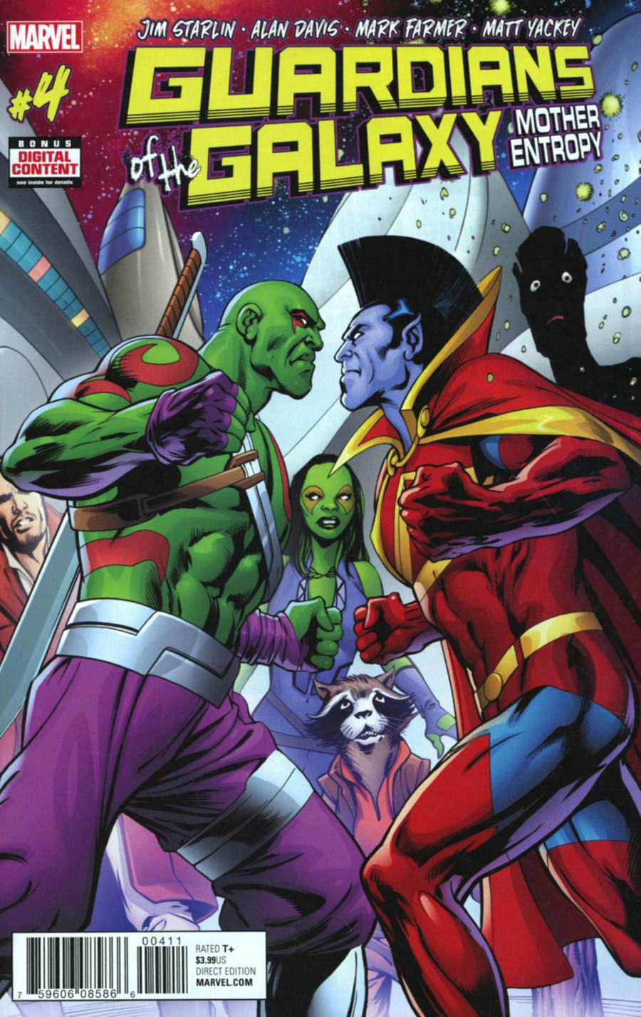 Guardians Of The Galaxy: Mother Entropy #4 Comic