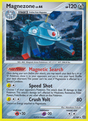 Magnezone (5/100) - Stormfront (Reverse Holo)