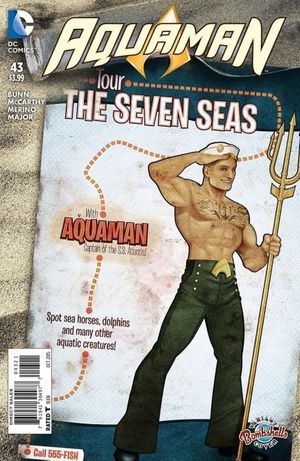 Aquaman #43 (Bombshells Variant Cover)