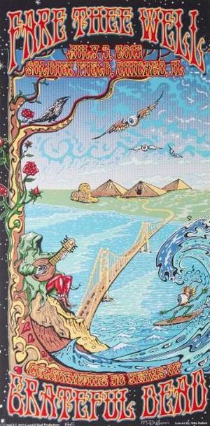 Grateful Dead Fare Thee Well Soldier Field (Left) 2015