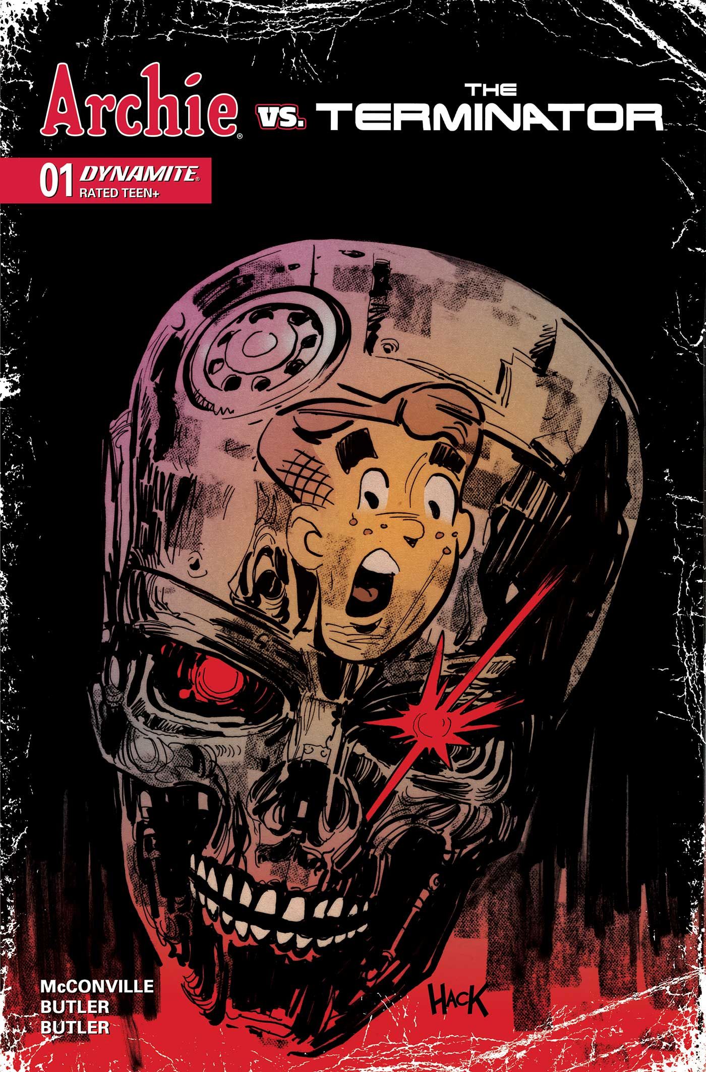 Archie Vs The Terminator #1 (Cvr M Inc 1:10 Robert Hack Foil Variant) Comic