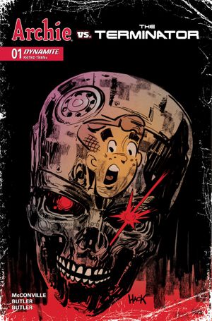 Archie Vs The Terminator #1 (Cvr M Inc 1:10 Robert Hack Foil Variant)