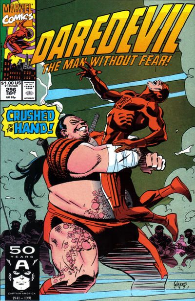 Daredevil #296 Comic