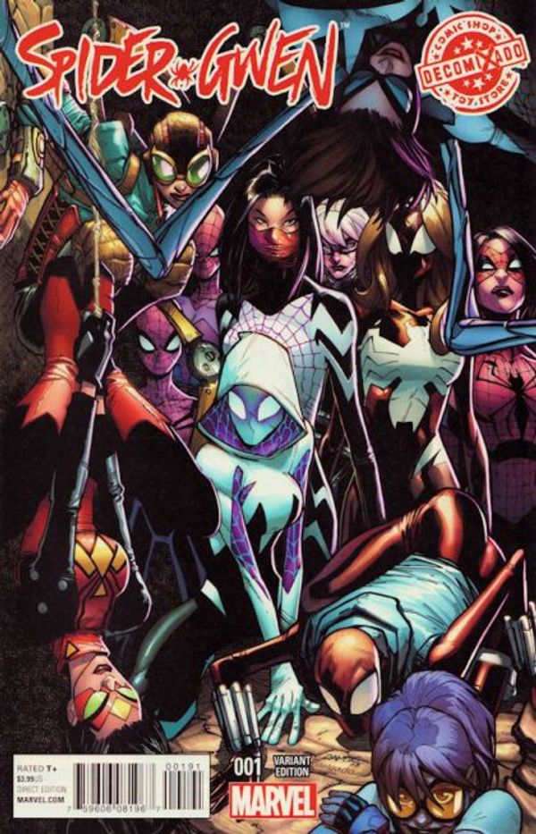 Spider-Gwen #1 (Huberto Ramos Decomixado La Mole Variant Cover)