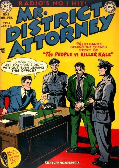 Mr. District Attorney #7 Comic