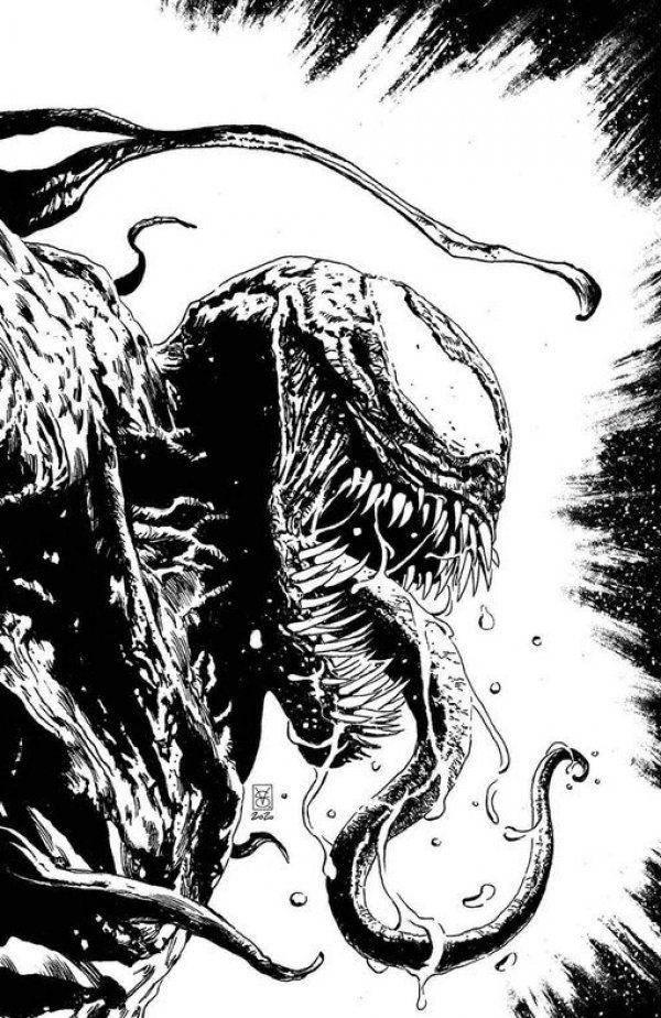 Venom #28 (Comics Elite Virgin Sketch Edition)