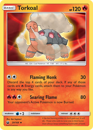 Torkoal (29/168) - Celestial Storm