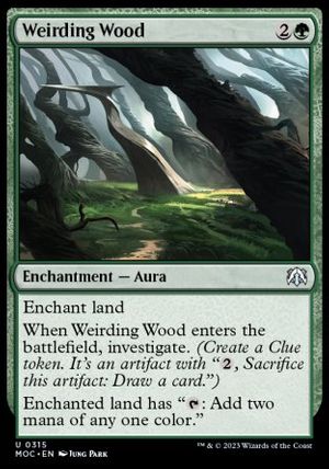 Weirding Wood (March of the Machine Commander Decks)