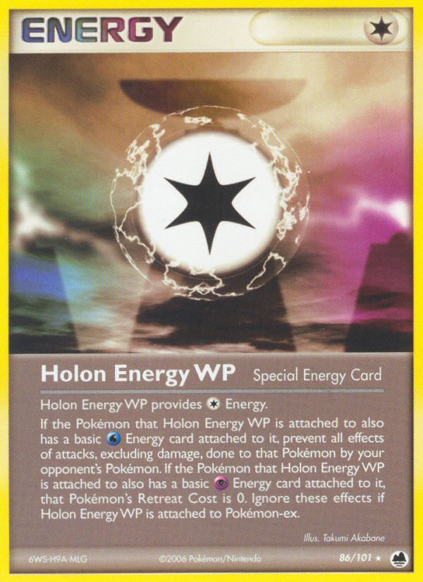 Holon Energy WP (86/101) - Dragon Frontiers Pokémon Card