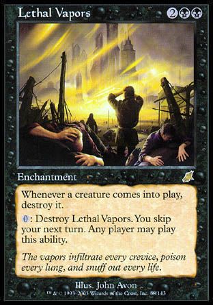 Lethal Vapors (Scourge) Trading Card