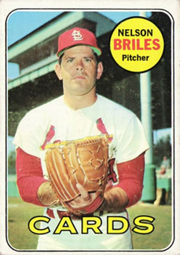 Nelson Briles 1969 Topps #60