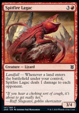 Spitfire Lagac (Zendikar Rising) Trading Card