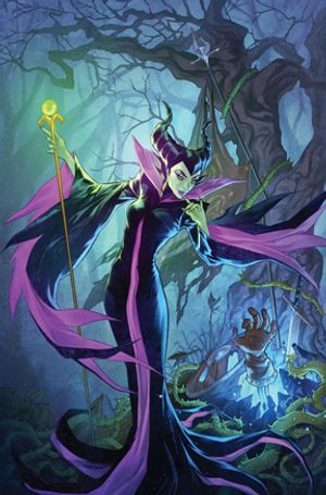 Disney Villains Maleficent #2 (Cvr G Inc 1:15 Ellery Santos Virgin Variant)