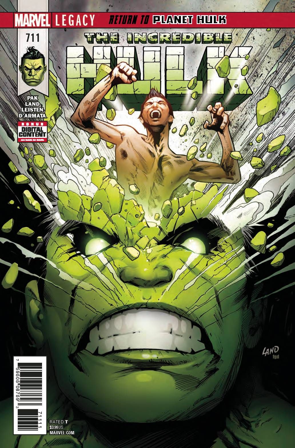 The Incredible Hulk #711 Comic