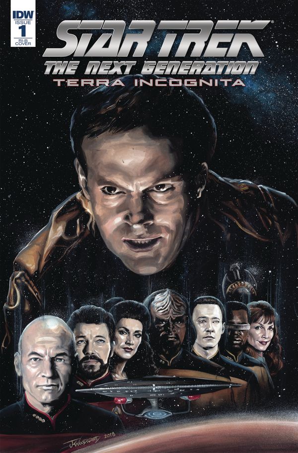 Star Trek: The Next Generation: Terra Incognita #1 (25 Copy Cover Woodward)