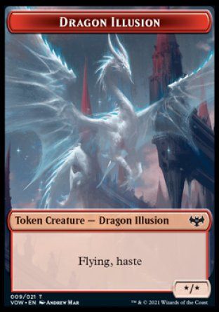 Dragon Illusion (Innistrad: Crimson Vow) Trading Card