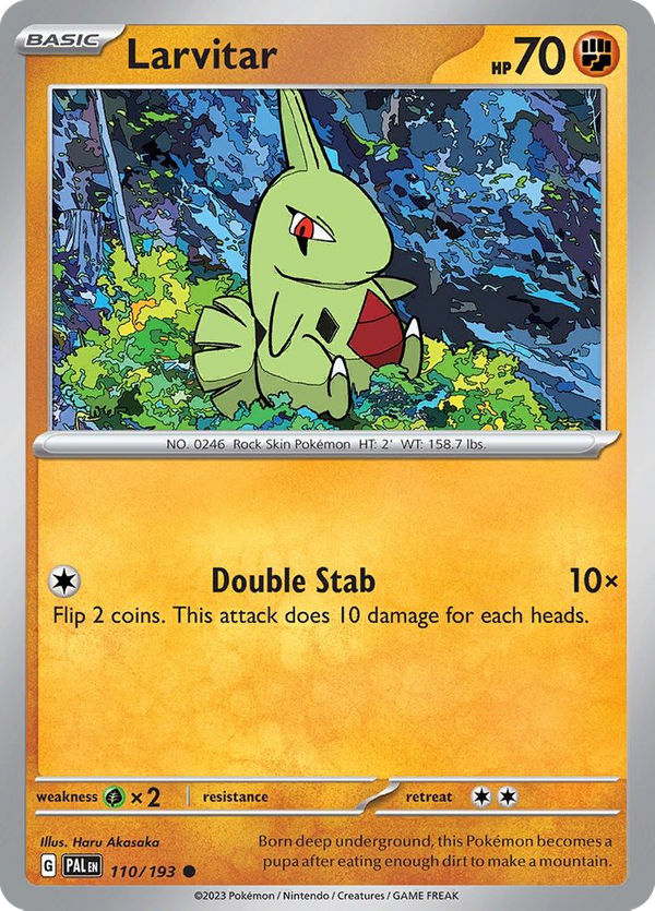 Larvitar (110/193) - Paldea Evolved