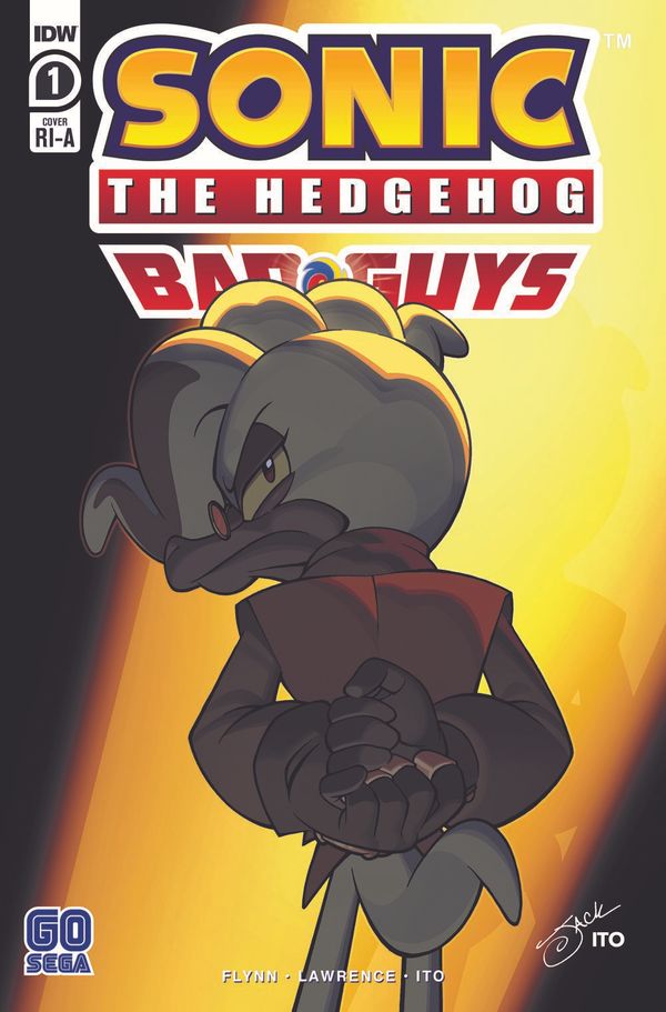 Sonic The Hedgehog Bad Guys #1 (10 Copy Cover Lawrence)
