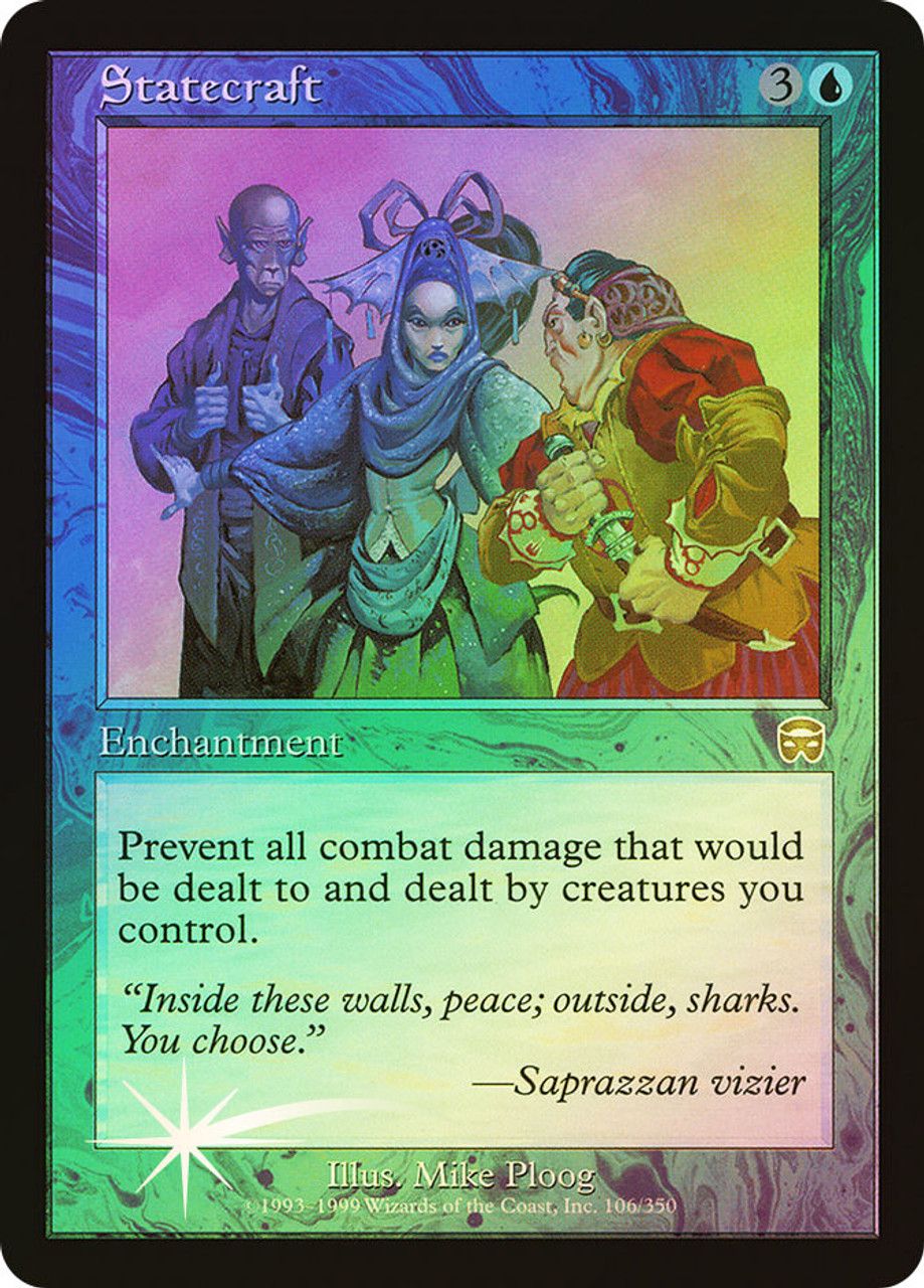 Statecraft (Mercadian Masques - Foil) Trading Card