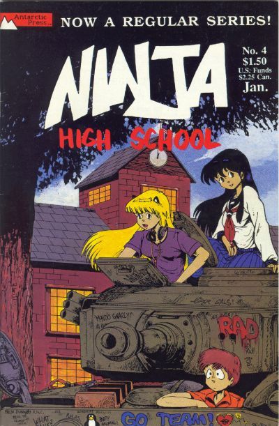 Ninja High School #4 Comic