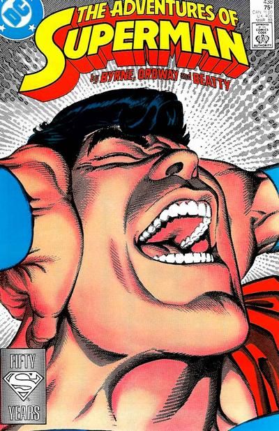 Adventures of Superman #438 Comic