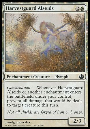 Harvestguard Alseids (Journey into Nyx) Trading Card