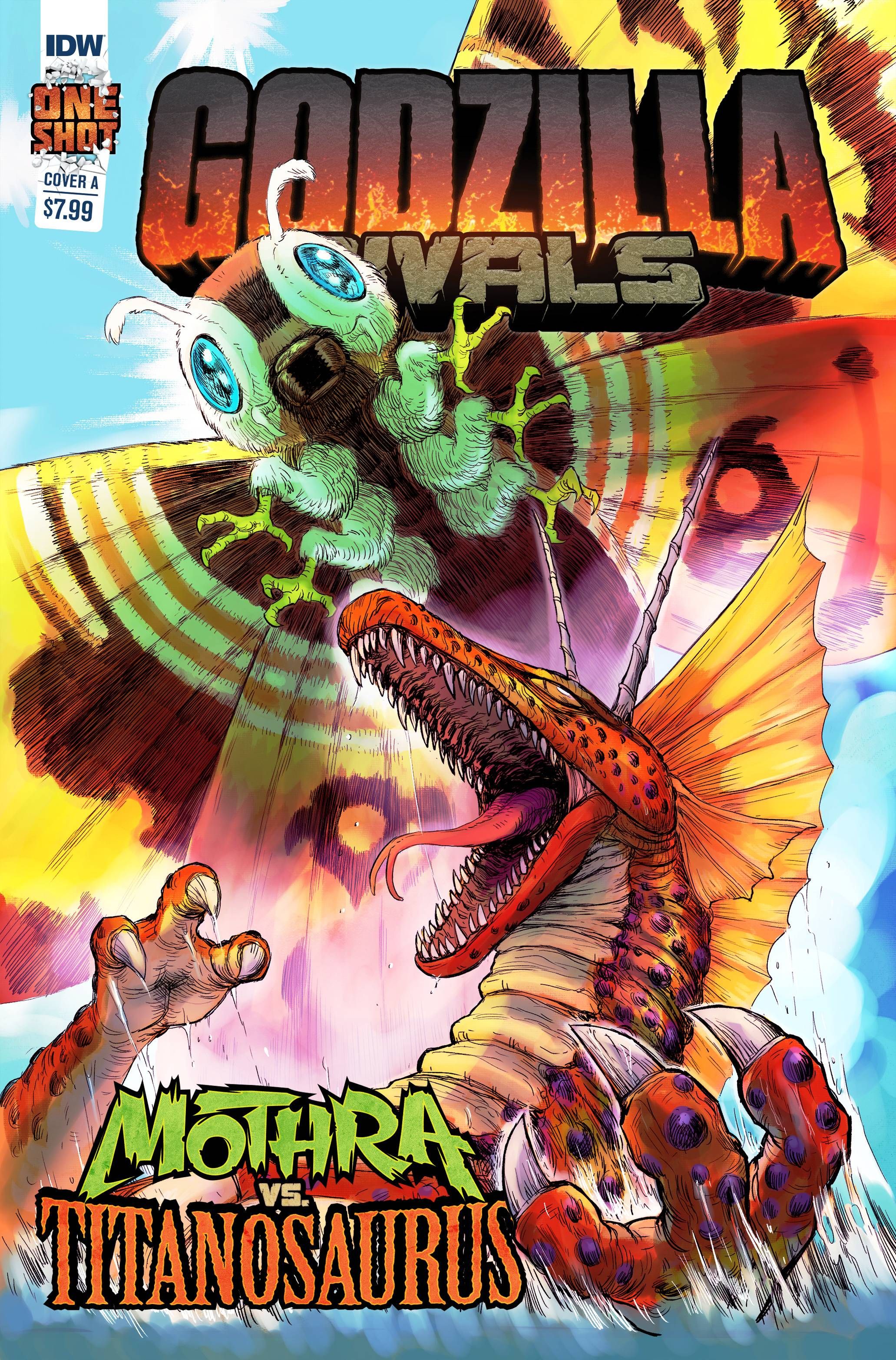 Godzilla Rivals: Mothra Vs. Titanosaurus #1 Comic