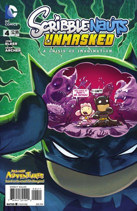 Scribblenauts Unmasked: A Crisis of Imagination #4 Comic