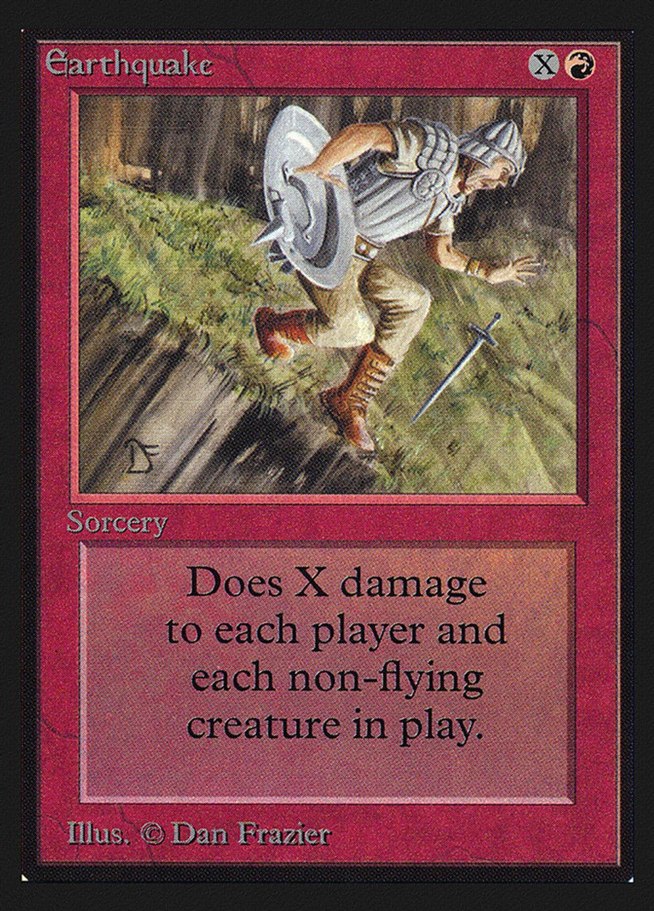 Earthquake (Collector's Edition) Trading Card