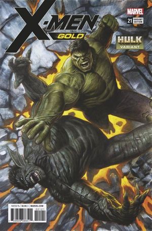 X-men Gold #21 (Hulk Variant Leg)