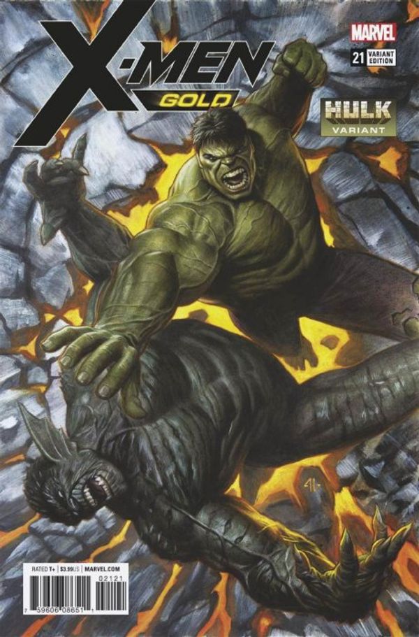 X-men Gold #21 (Hulk Variant Leg)