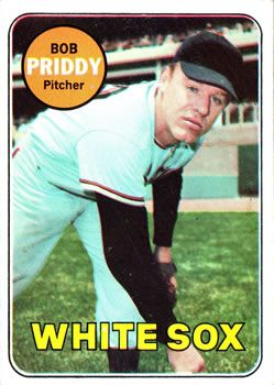 Bob Priddy 1969 Topps #248 Sports Card