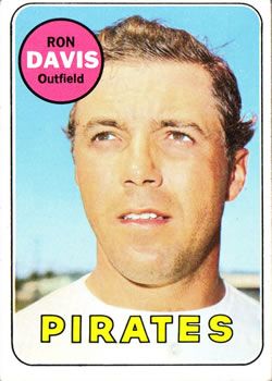 Ron Davis 1969 Topps #553 Sports Card