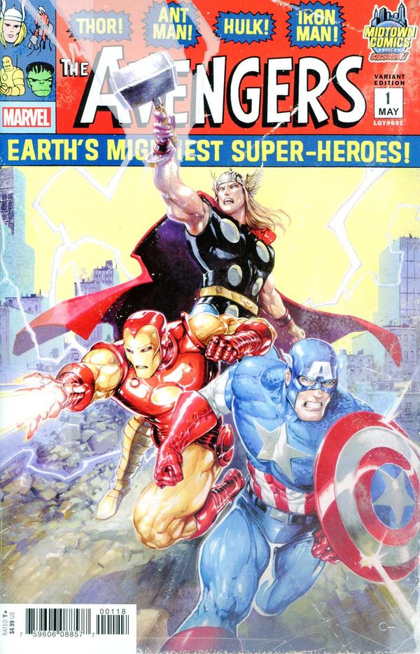 Avengers #1 (Midtown Comics Edition)