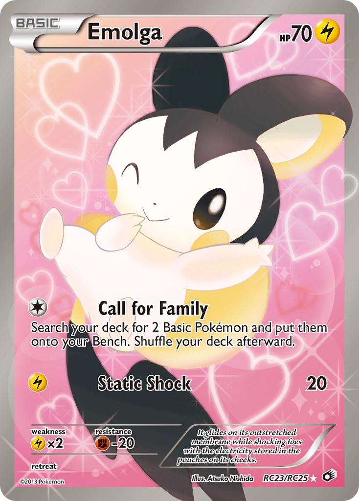 Emolga (RC23) - Legendary Treasures Pokémon Card