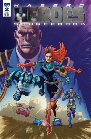 Hasbro Heroes Sourcebook #2 (Subscription Variant)