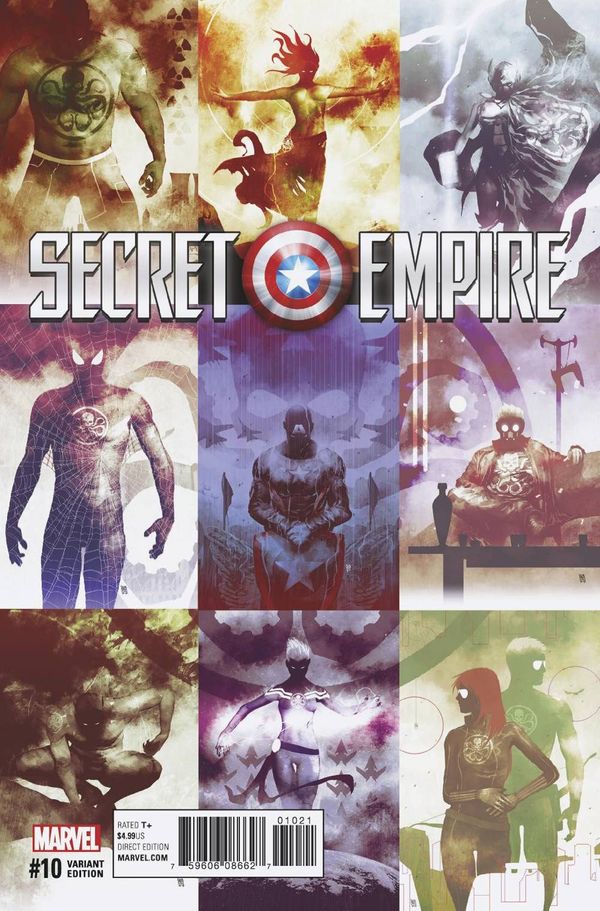 Secret Empire #10 (Sorrentino Hydra Heroes Variant)