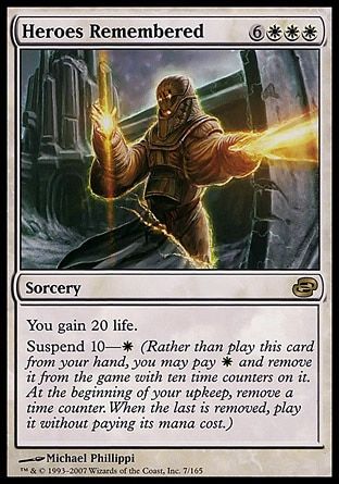 Heroes Remembered (Planar Chaos) Trading Card