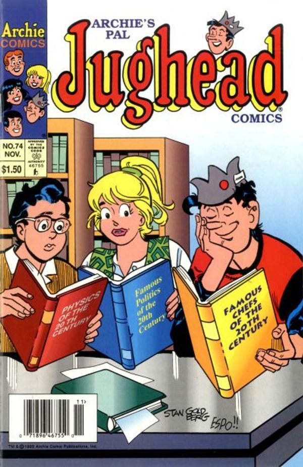 Archie's Pal Jughead Comics #74
