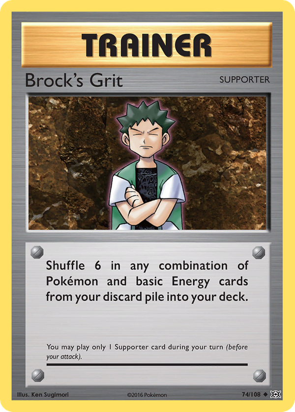 Brock's Grit (74/108) - Evolutions