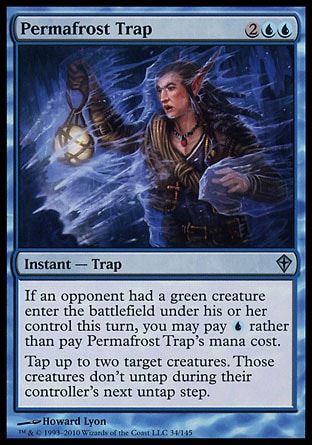 Permafrost Trap (Worldwake) Trading Card