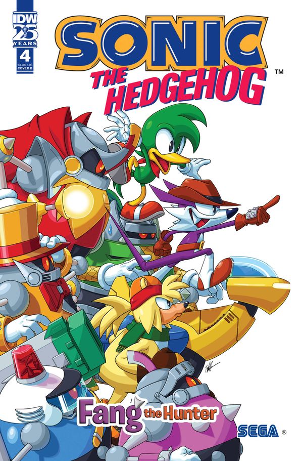 Sonic the Hedgehog: Fang the Hunter #4 (Cvr B Mcgrath)