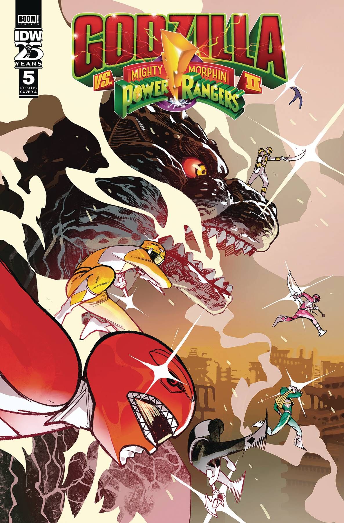 Godzilla Vs. Mighty Morphin Power Rangers II #5 Comic